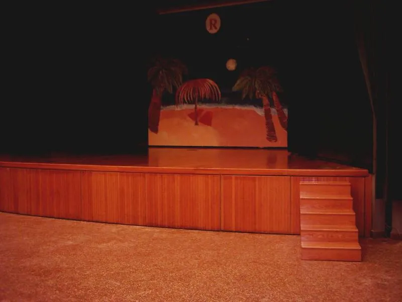 American oak for a theatre