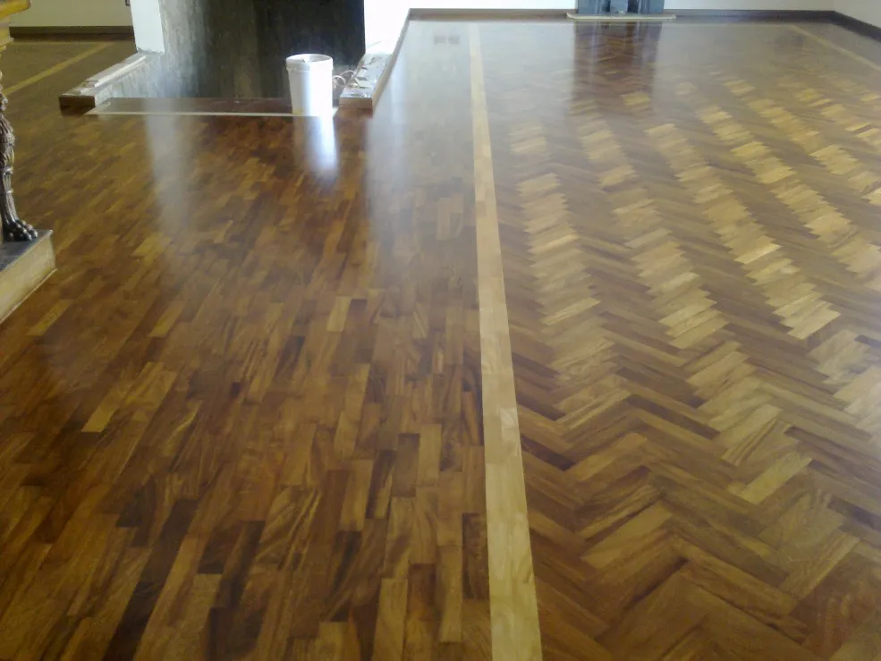 Teck Iroko with maple design, photo 5