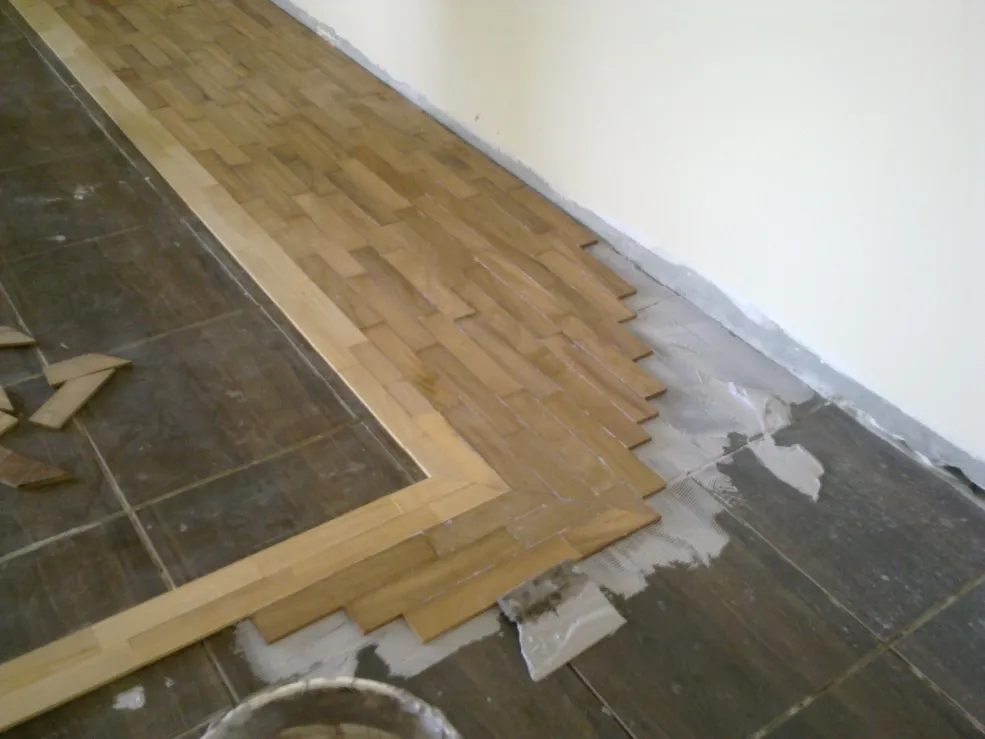 Teck Iroko with maple design, photo 8