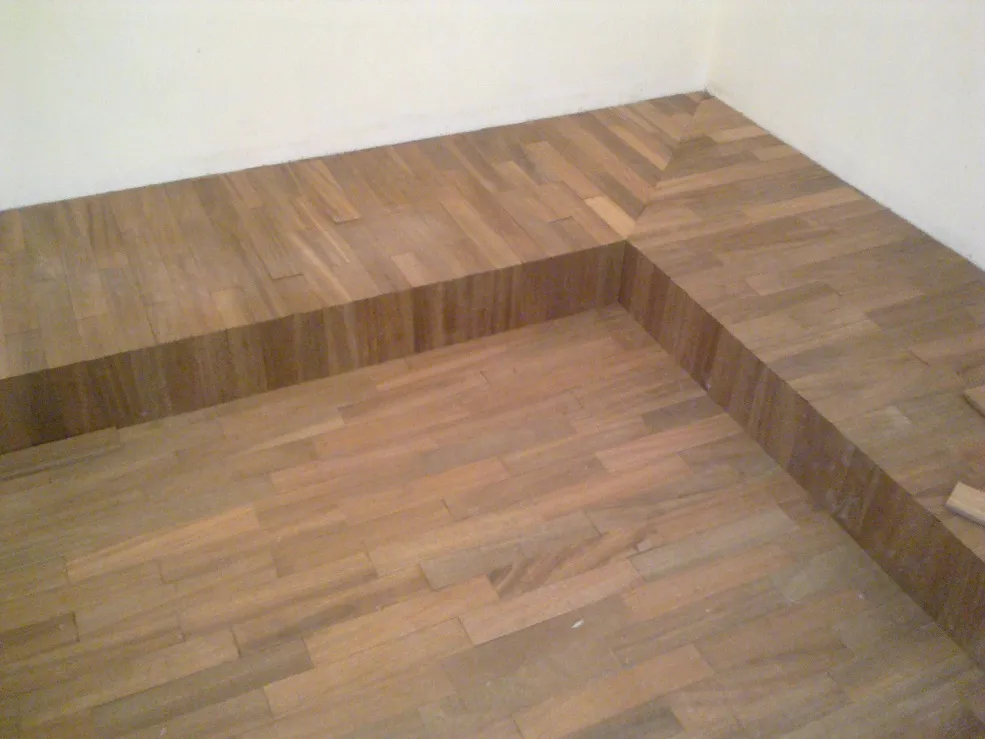 Teck Iroko 1 cm solid wood, photo 3