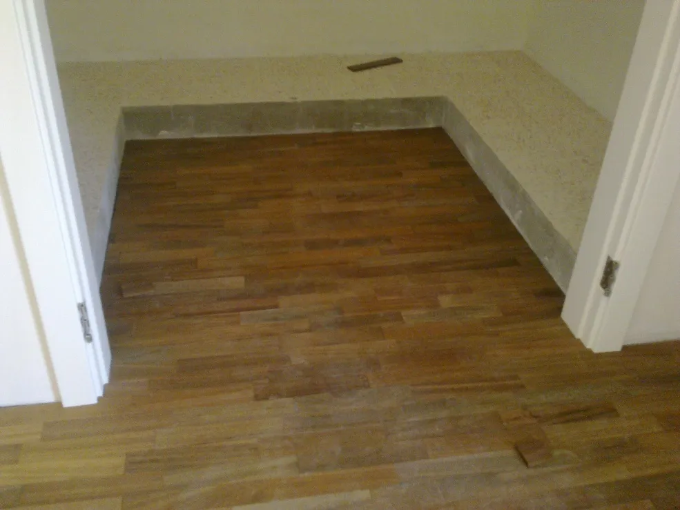 Teck Iroko 1 cm solid wood, photo 4