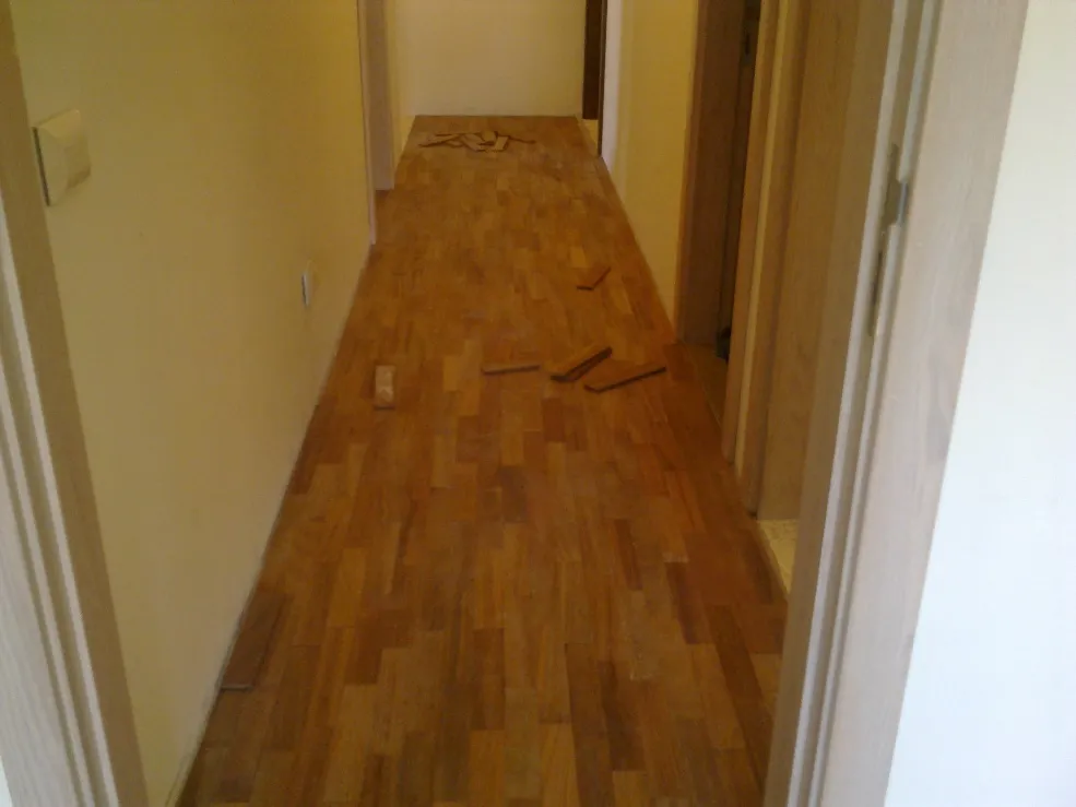 Teck Iroko 1 cm solid wood, photo 6