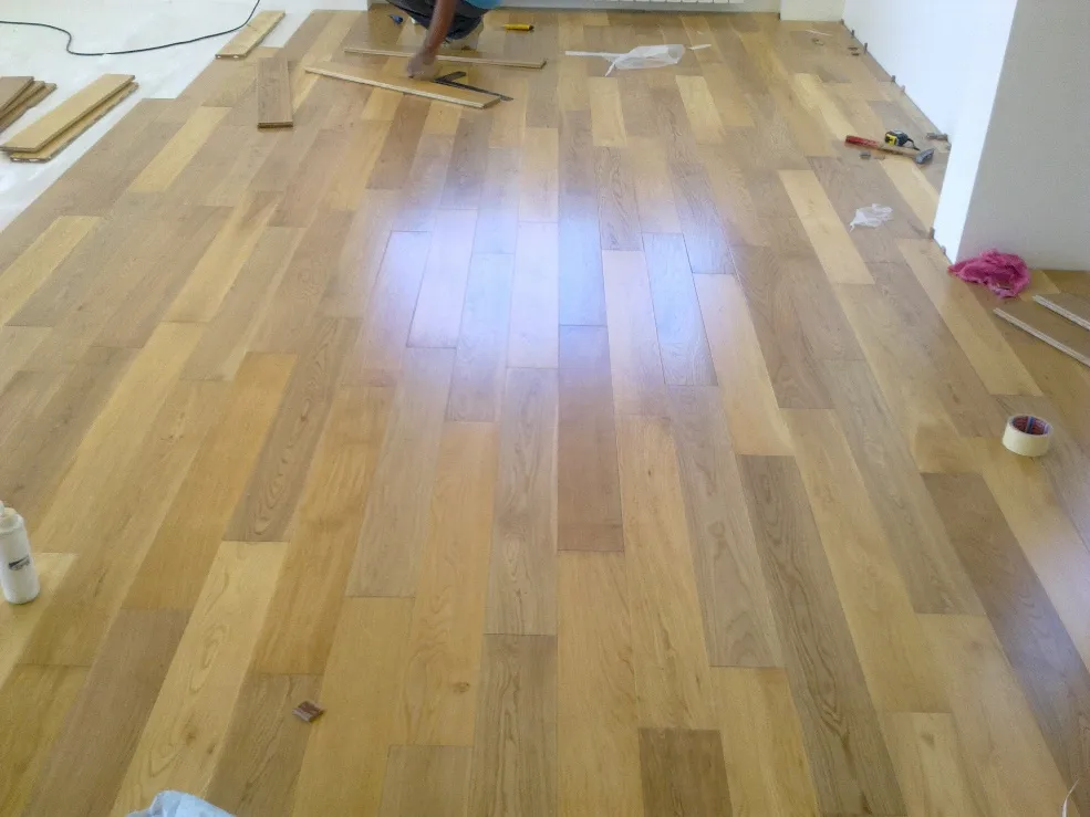 Solid oak flooring, photo 2