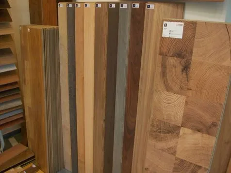 Boards on display in the Ain Saade showroom, photo 1