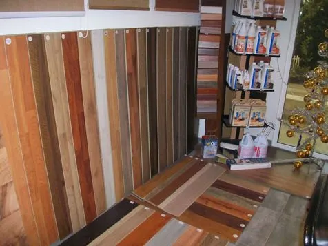 Boards on display in the Ain Saade showroom, photo 2