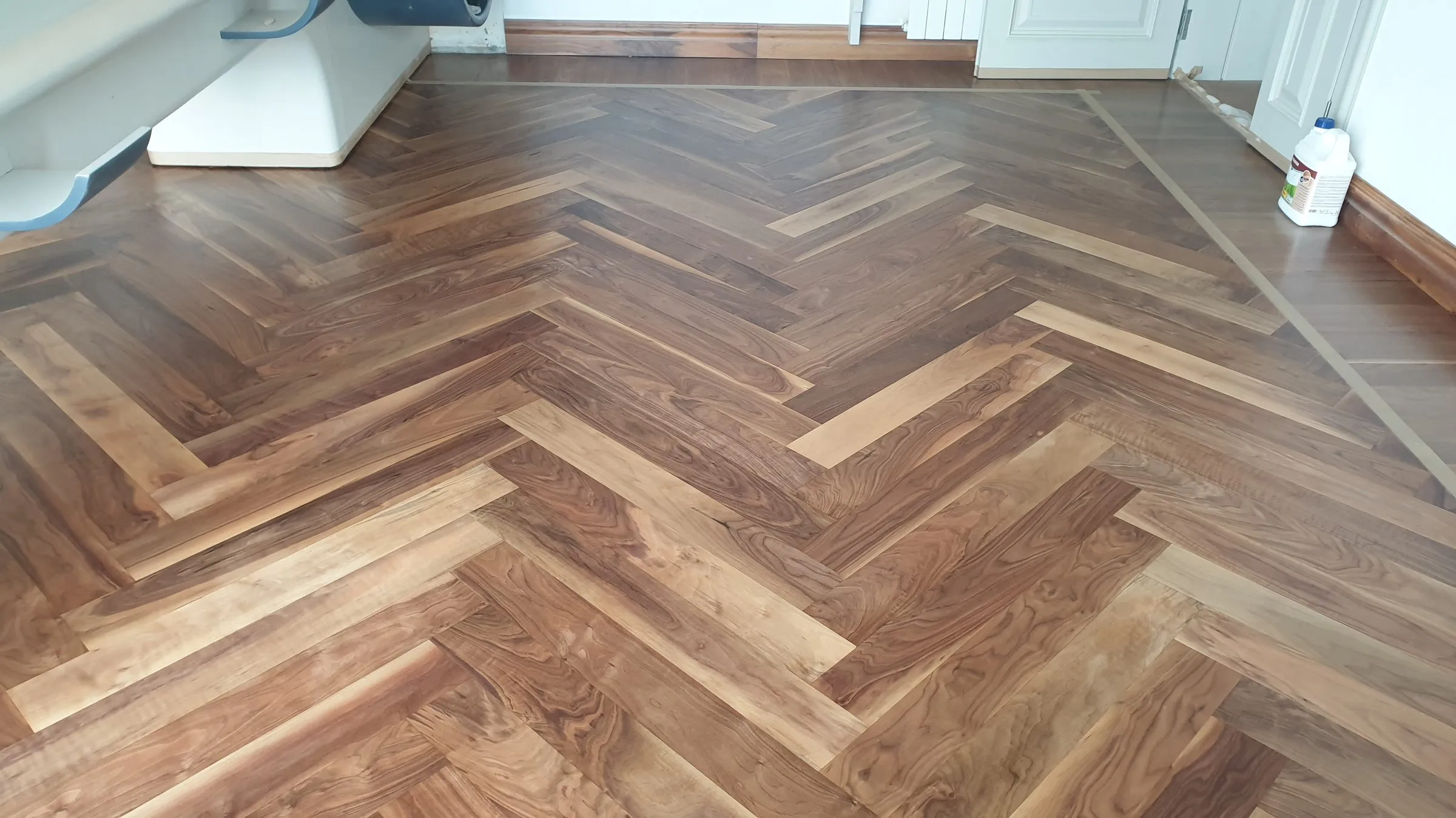Solid wood flooring