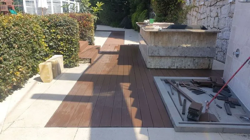 Solid WPC decking, photo 9