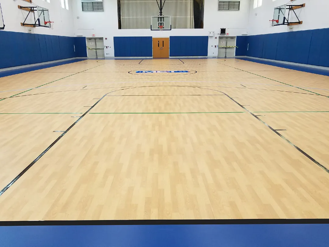 Sports and gym flooring